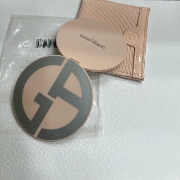 Giorgio Armani Pink Card Holder and Compact NEW - Picture 6 of 7